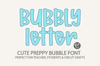 Unlock Creative Projects with Bubbly Letter Fonts