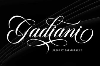 Gadiani Font: Modern Design and Creative Projects