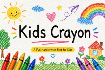 Fun & Friendly Kids Fonts for Creative Projects