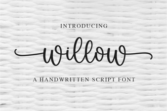 The Willow Font: Elegant Design for Modern Projects